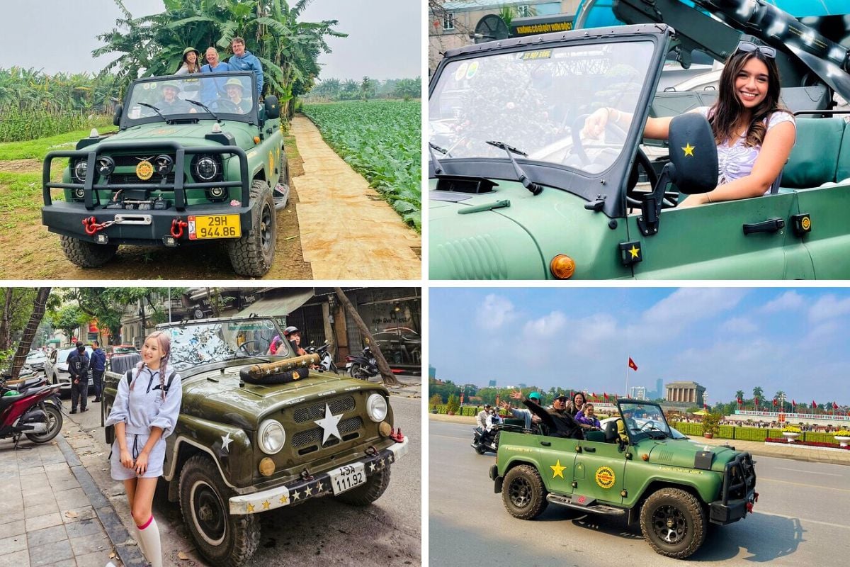 jeep tours, Hanoi