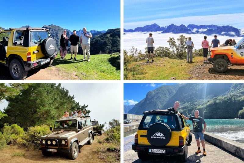 jeep tours in Madeira Island