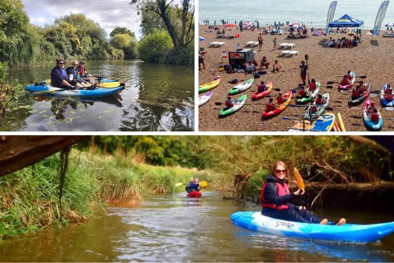 kayaking in Brighton