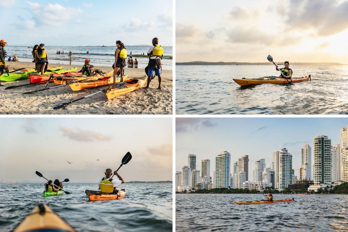 kayaking tours in Cartagena