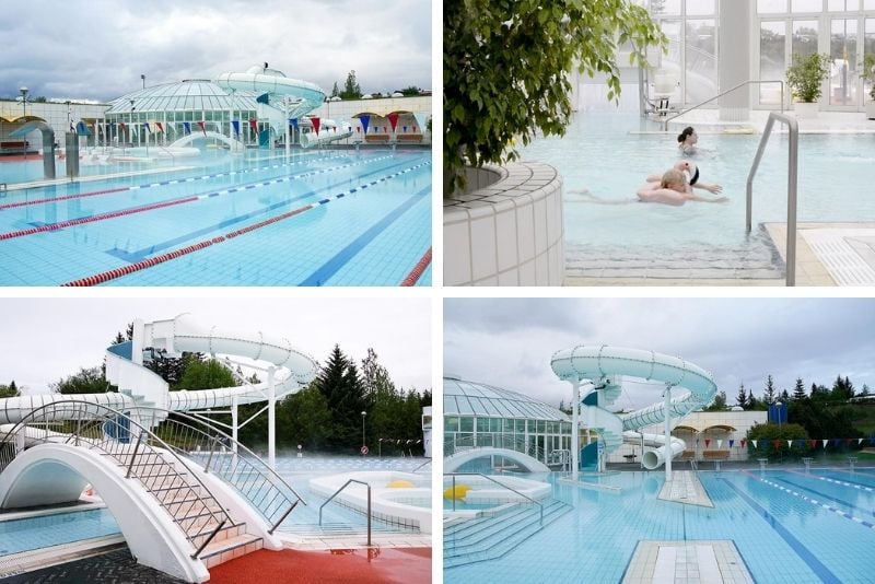outdoor hot pools, Reykjavik
