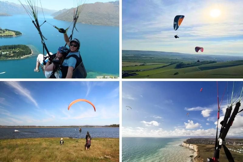 paragliding in Brighton