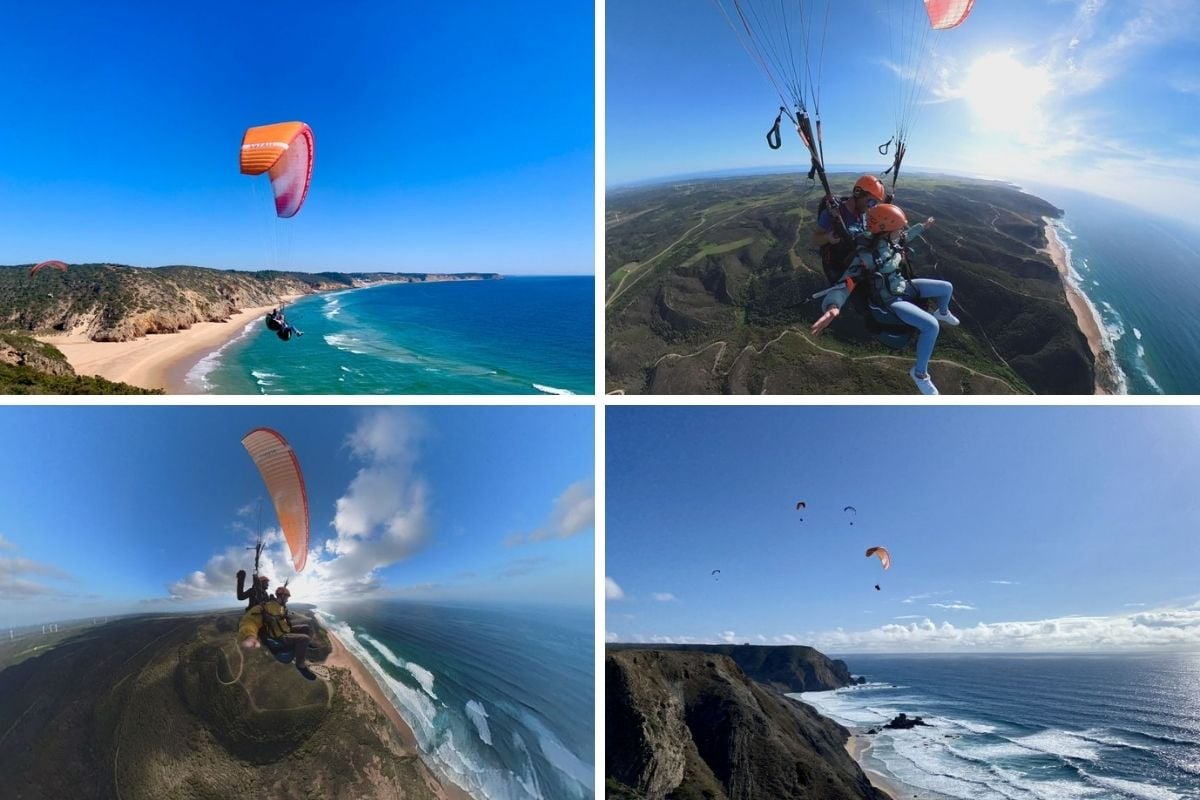 paragliding in Faro