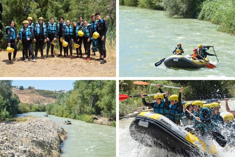 rafting near Málaga