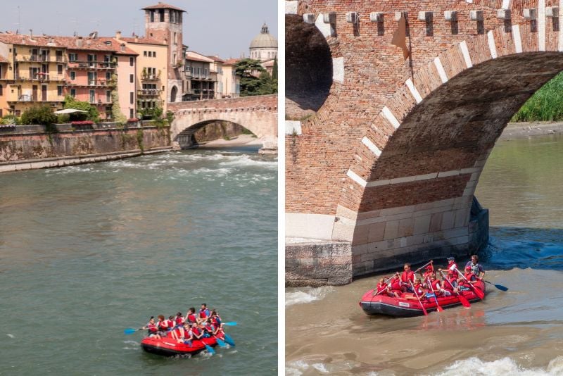 rafting tours in Verona