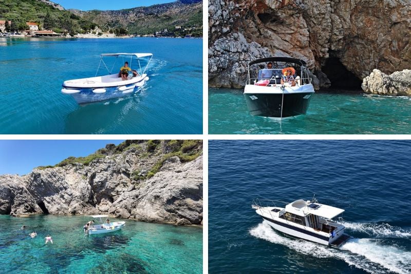 rent a boat in Dubrovnik