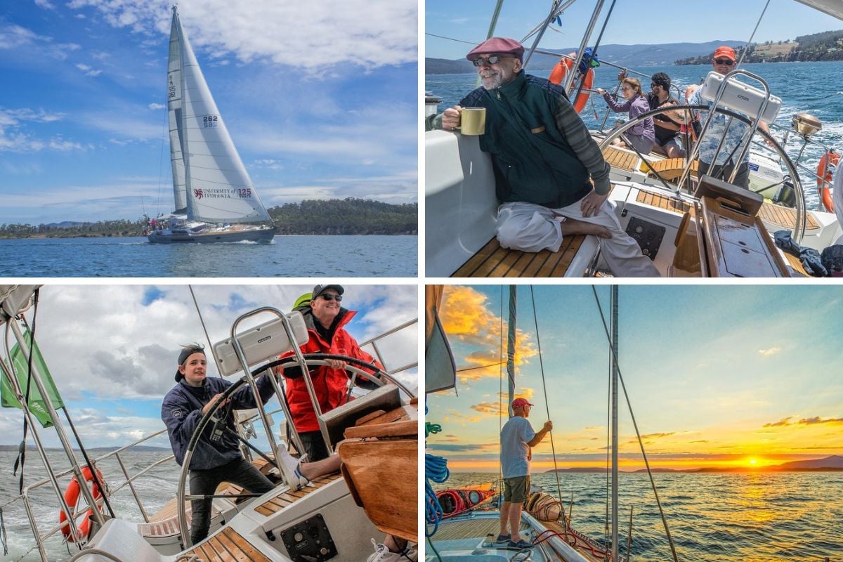 sailing in Hobart