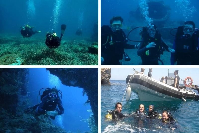 scuba diving in Alicante