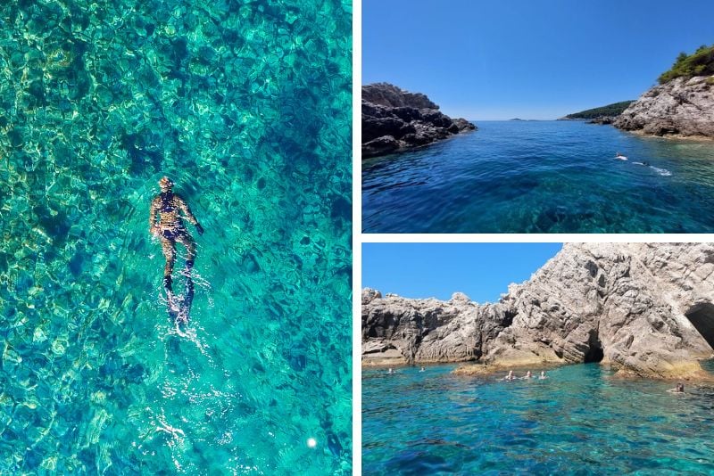 snorkeling tours in Dubrovnik