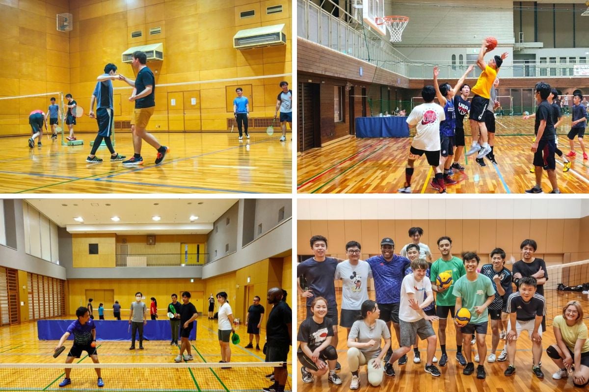 sports with locals in Osaka