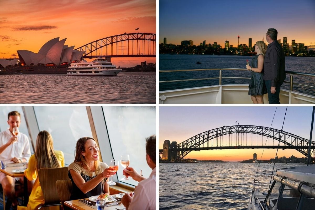 sunset cruise in Sydney