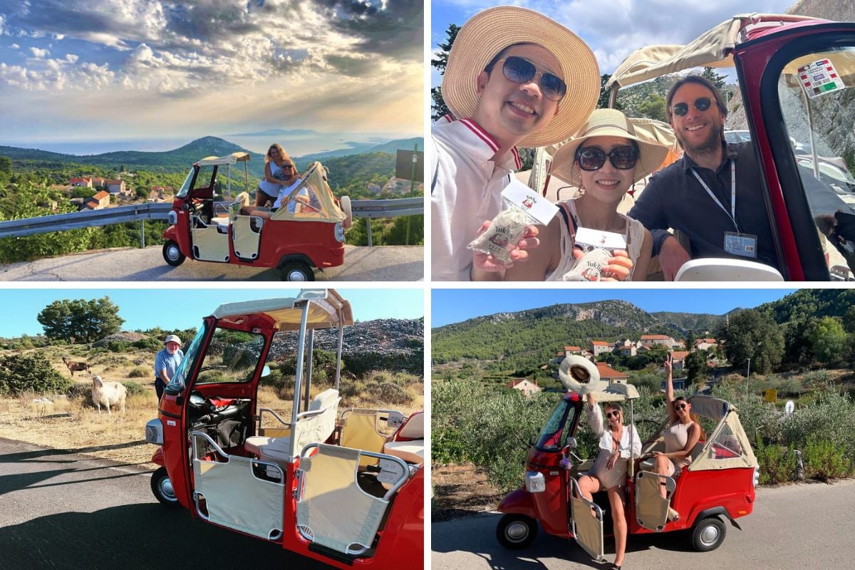 tuktuk tours in Hvar