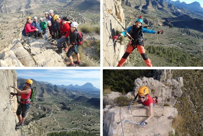 via ferrata in Alicante