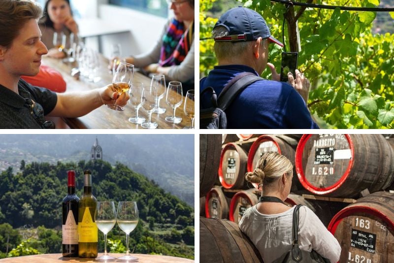 wine tastings in Madeira Island