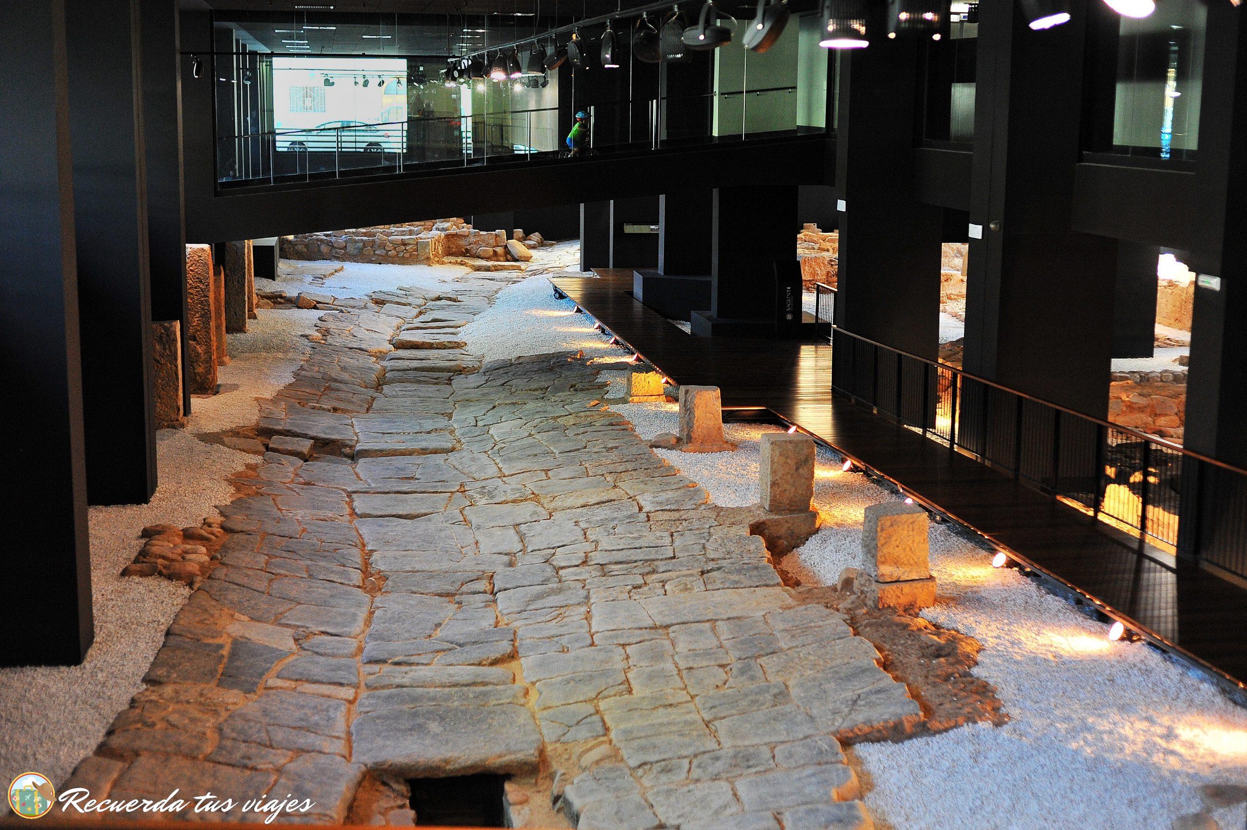 Fin de semana en Sagunto - Fragmento de calzada