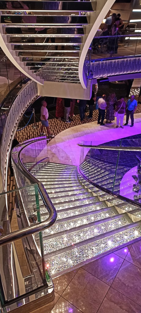 Escalera de Swarovski