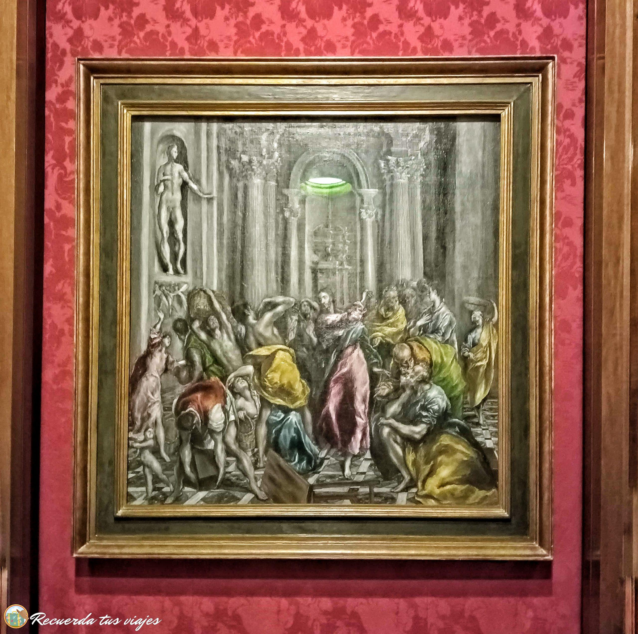 Expulsión de los mercaderes del templo, El Greco