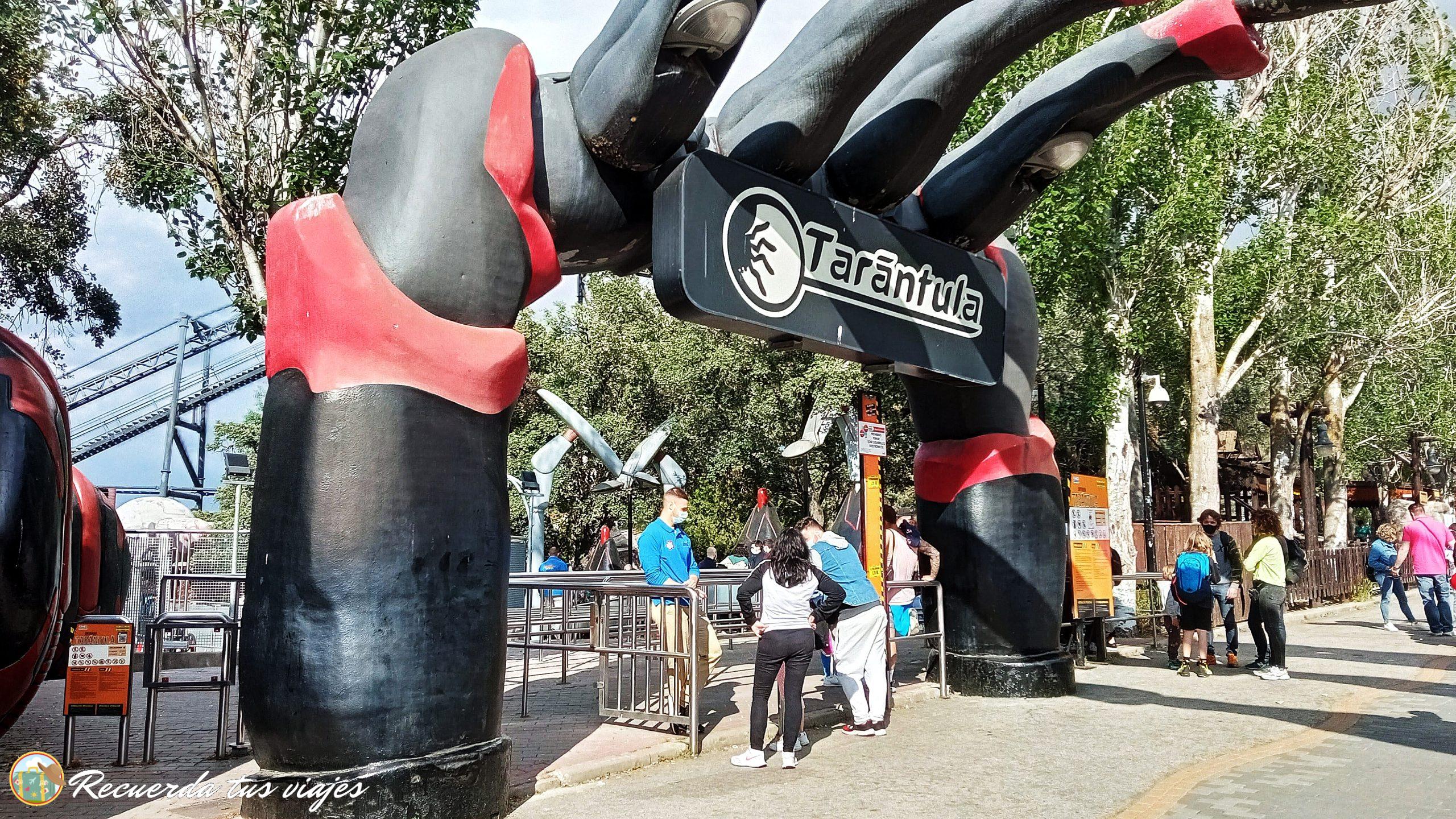 1 día en El Parque de atracciones de Madrid - Entrada a Tarántula