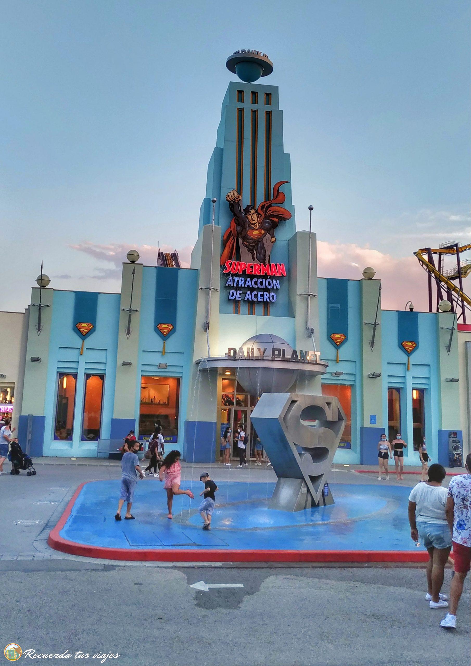Qué ver en el Parque Warner - Superman