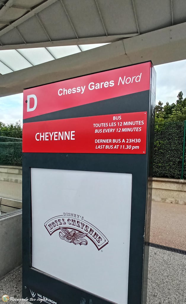 Parada de autobús gratuito al hotel Cheyenne