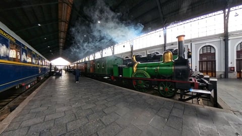 Lee más sobre el artículo Una mañana en el Museo del ferrocarril con niños