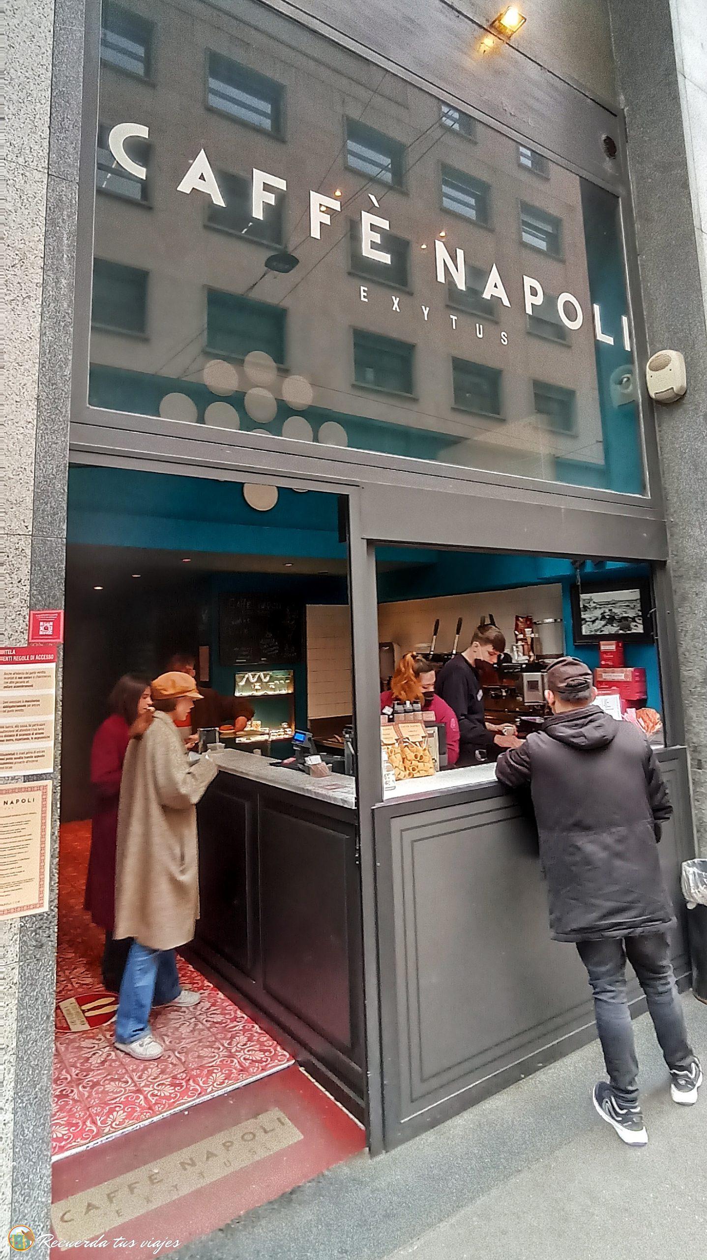 Dónde comer en Milán - Caffè Napoli Exytus