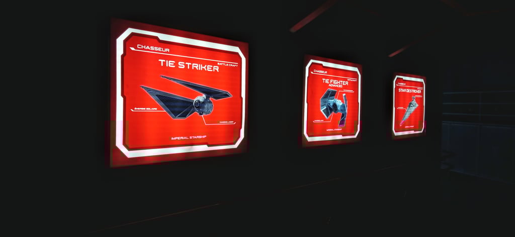 Naves de Star Wars dentro de HyperSpace Mountain - Cuándo es mejor ir a Disneyland París