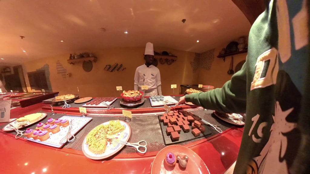 Postres Agrabah Café - Restaurante Ágrabah Café de Disneyland París