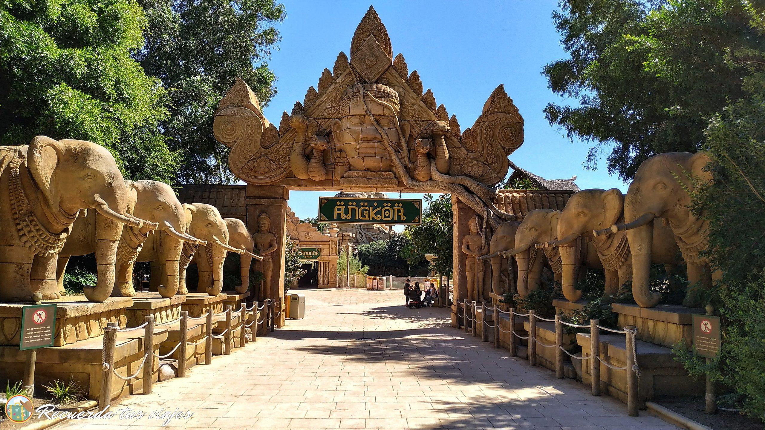 Qué ver en PortAventura - Angkor
