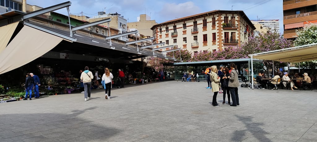Floristerías del mercado