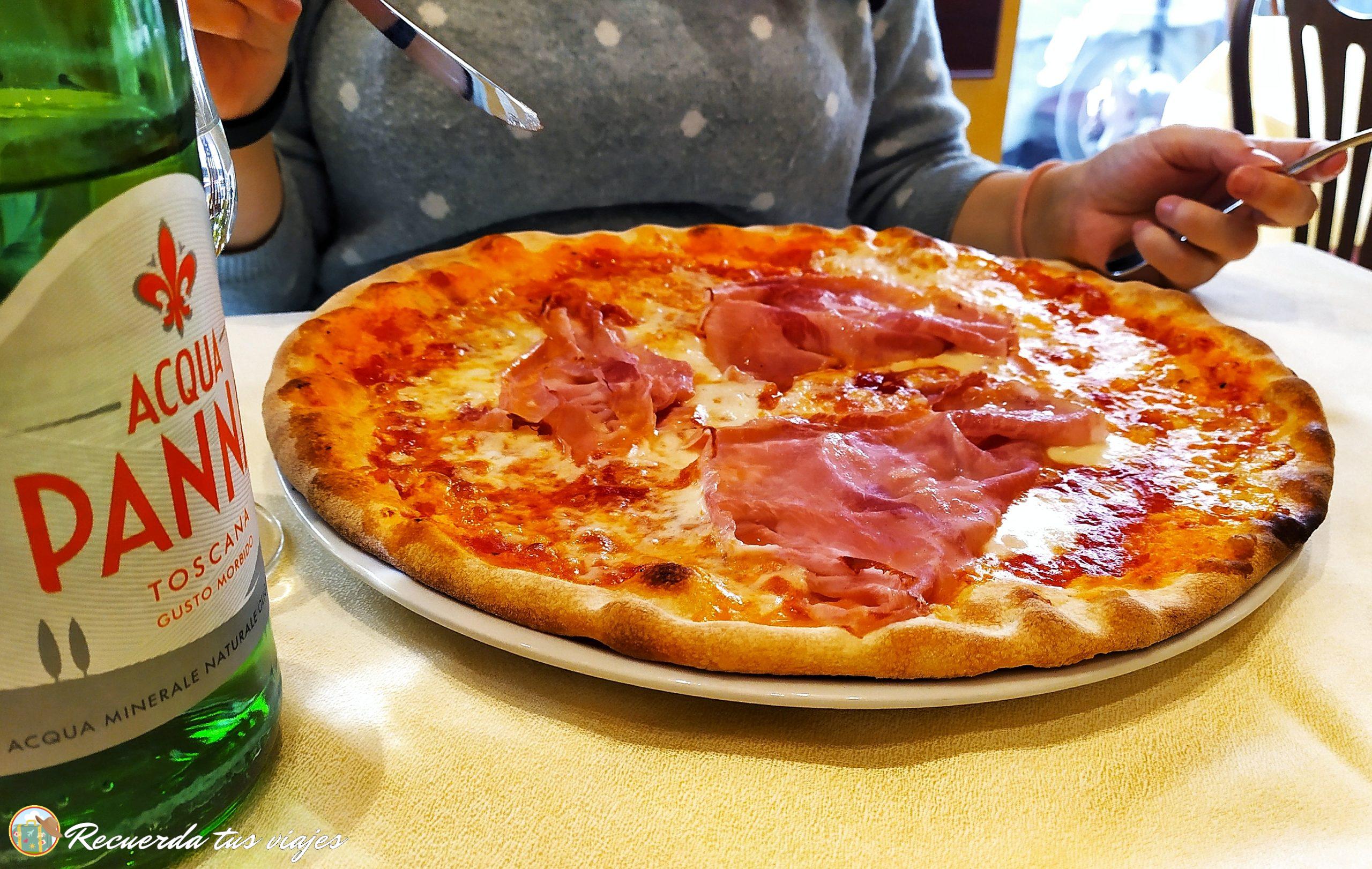 Settembrini 18 pizza de jamón cocido