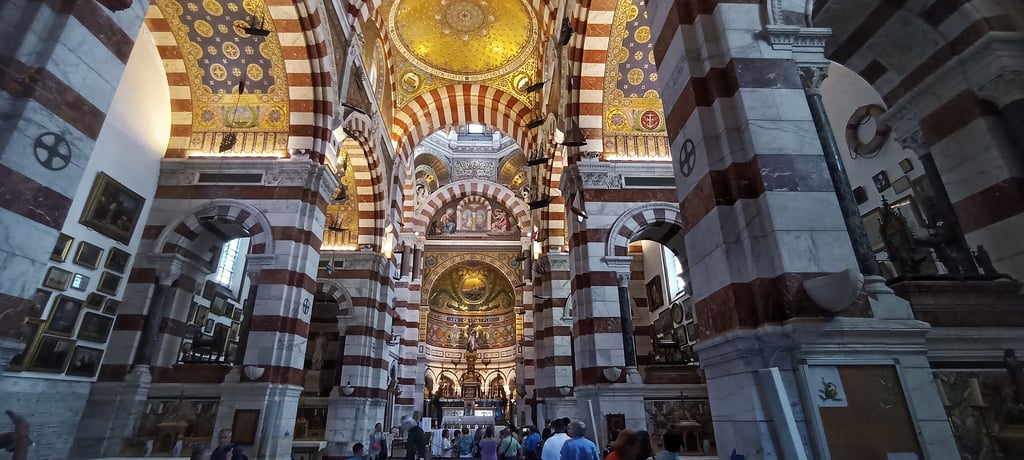 Interior de Notre Dame de la Garde