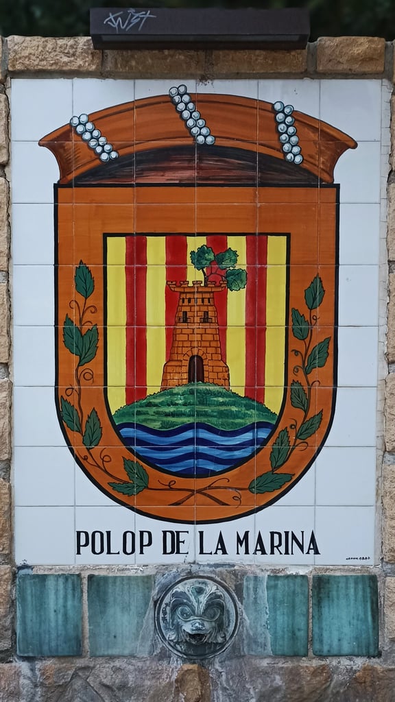 Escudo de Polop de la Marina - Qué ver en Polop de la Marina