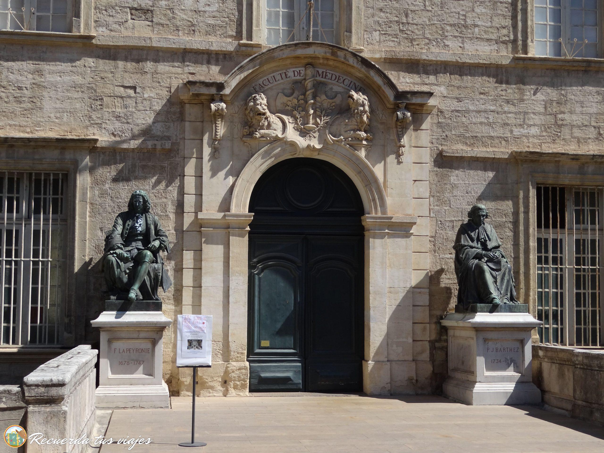 Visitar Montpellier en un día - Facultad de medicina