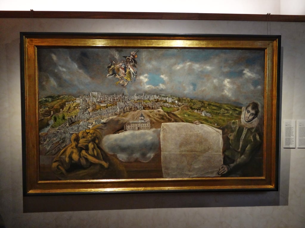 Vista y plano de Toledo, El Greco