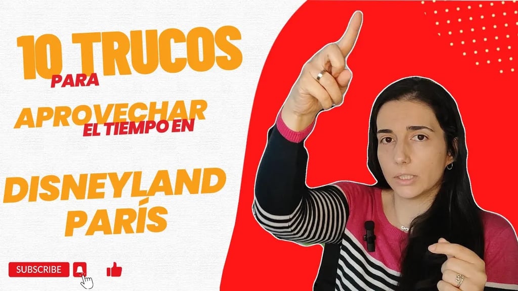 ¡No pierdas tiempo en Disneyland París! 10 CONSEJOS