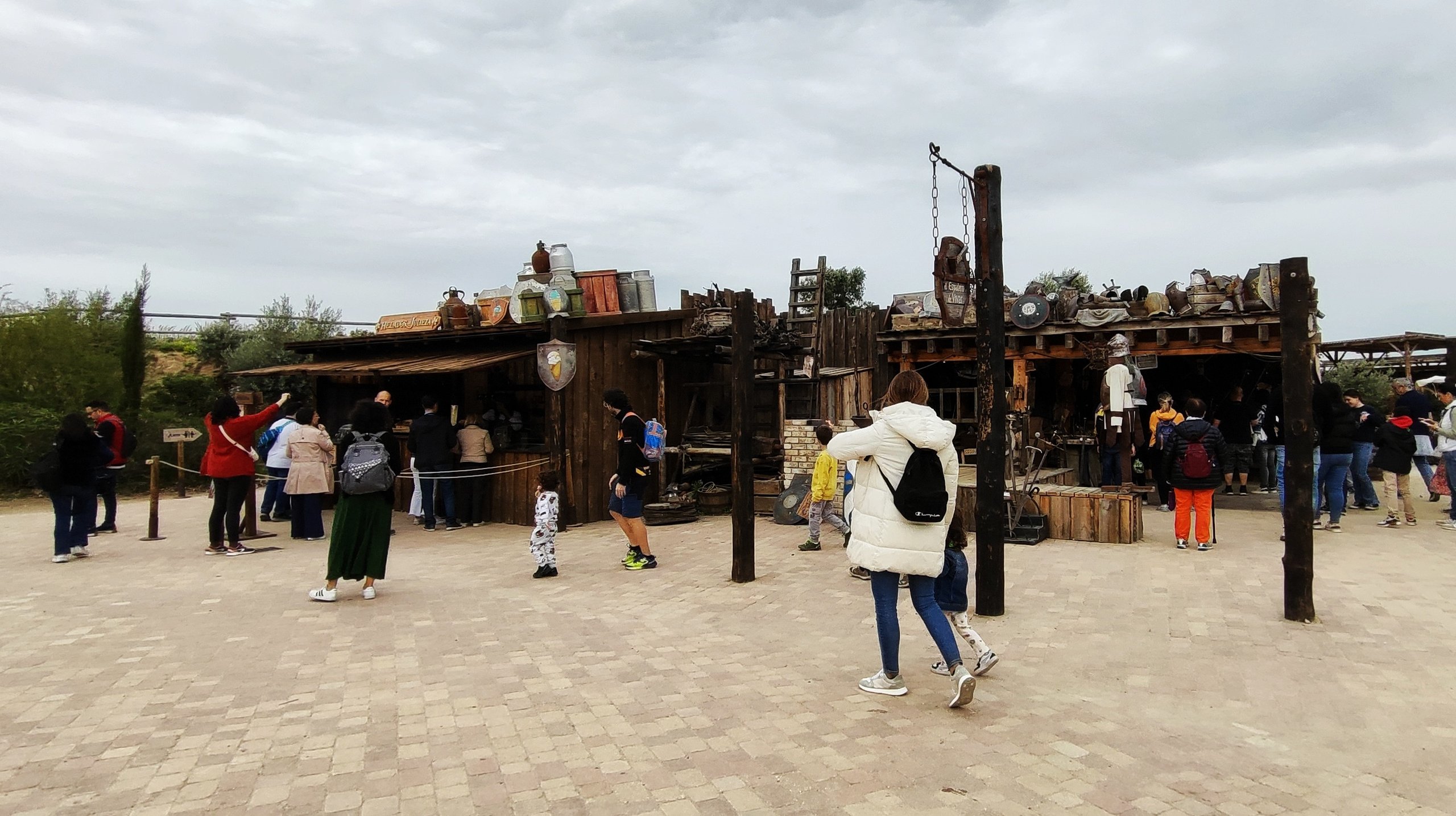 Puesto de artesanos de La Puebla Real