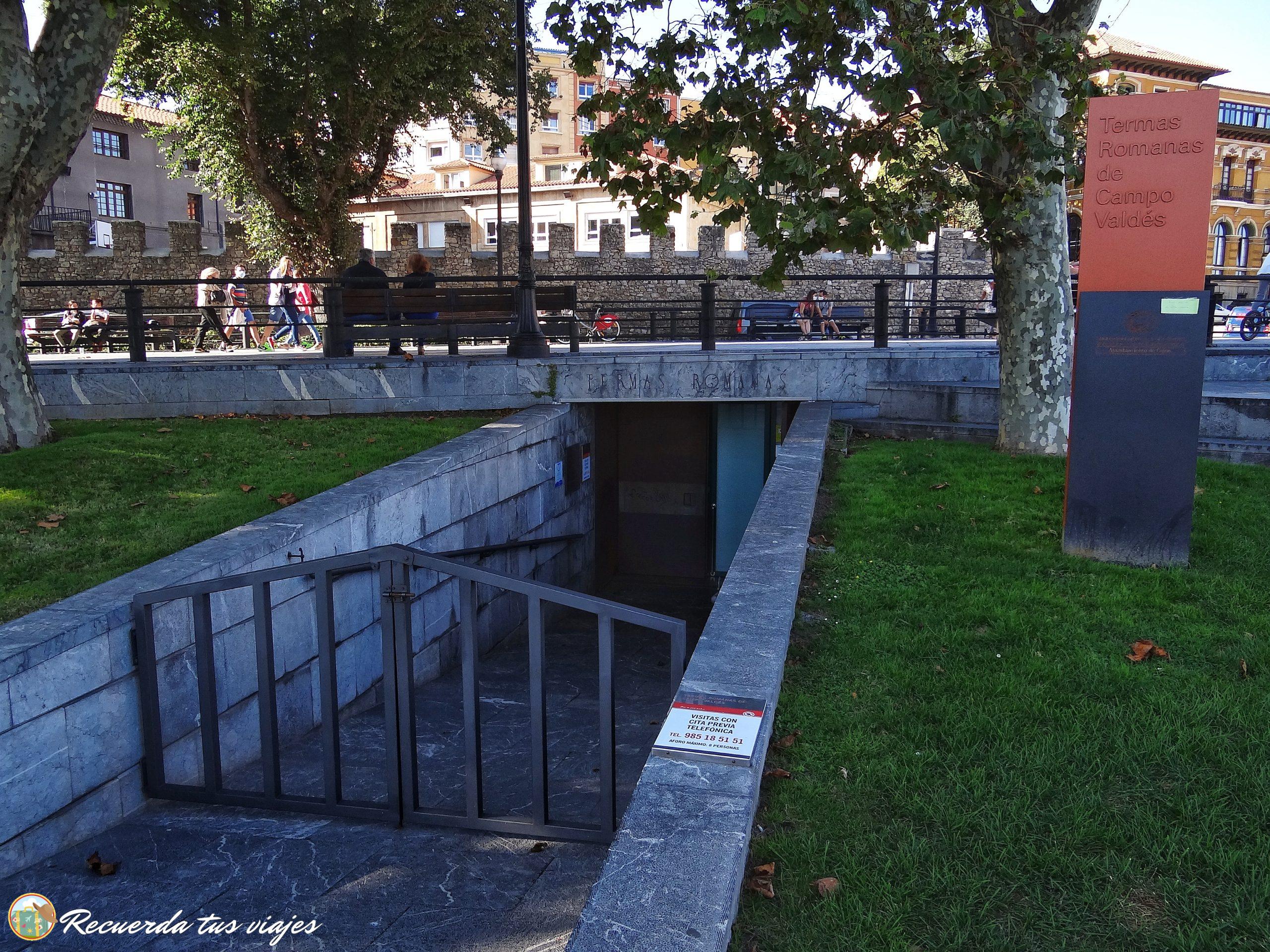 Termas Romanas - Qué ver en Gijón en 1 día