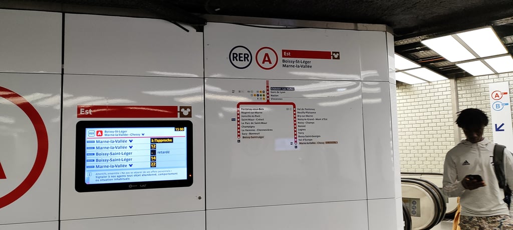 Llegar a Disneyland París en RER A