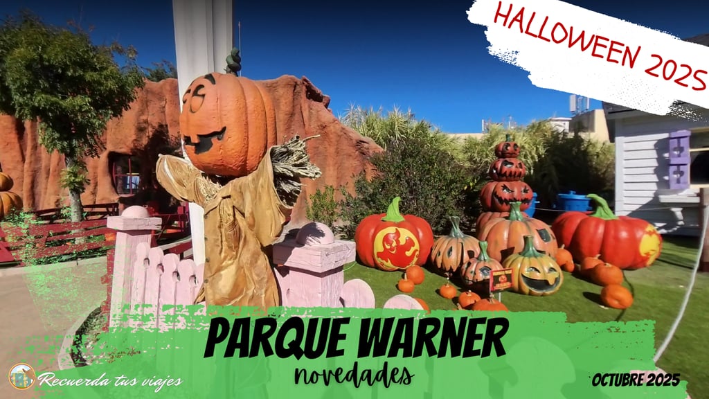 Parque Warner novedades Halloween