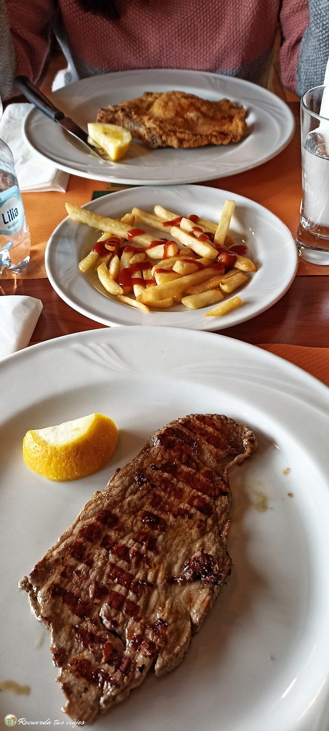 Dónde comer en Milán - La Magolfa & Go cotoletta y filete