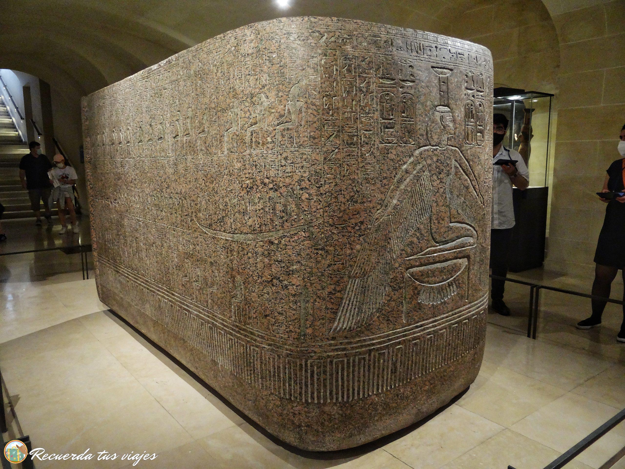 3 horas en el Museo del Louvre - El sarcófago de Ramsés III