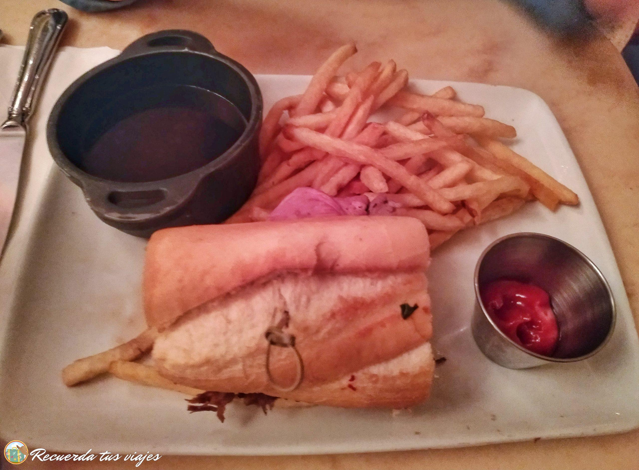 French Dip Sandwich