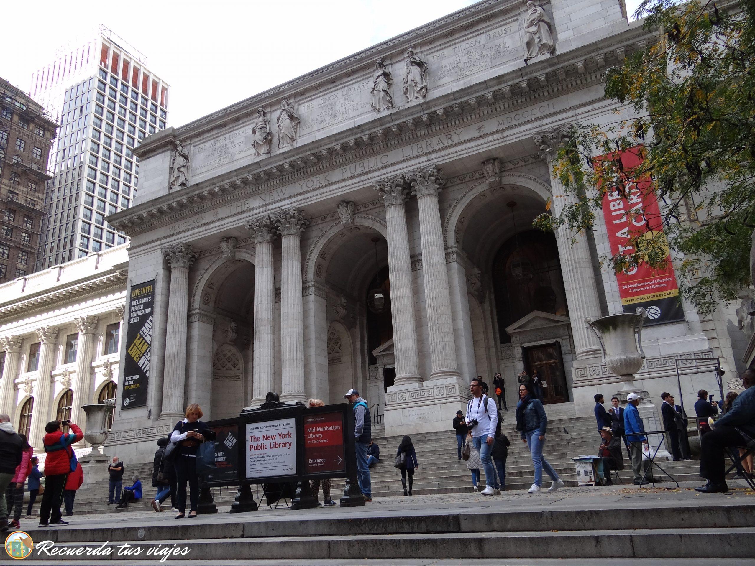 Gran biblioteca  - Nueva York