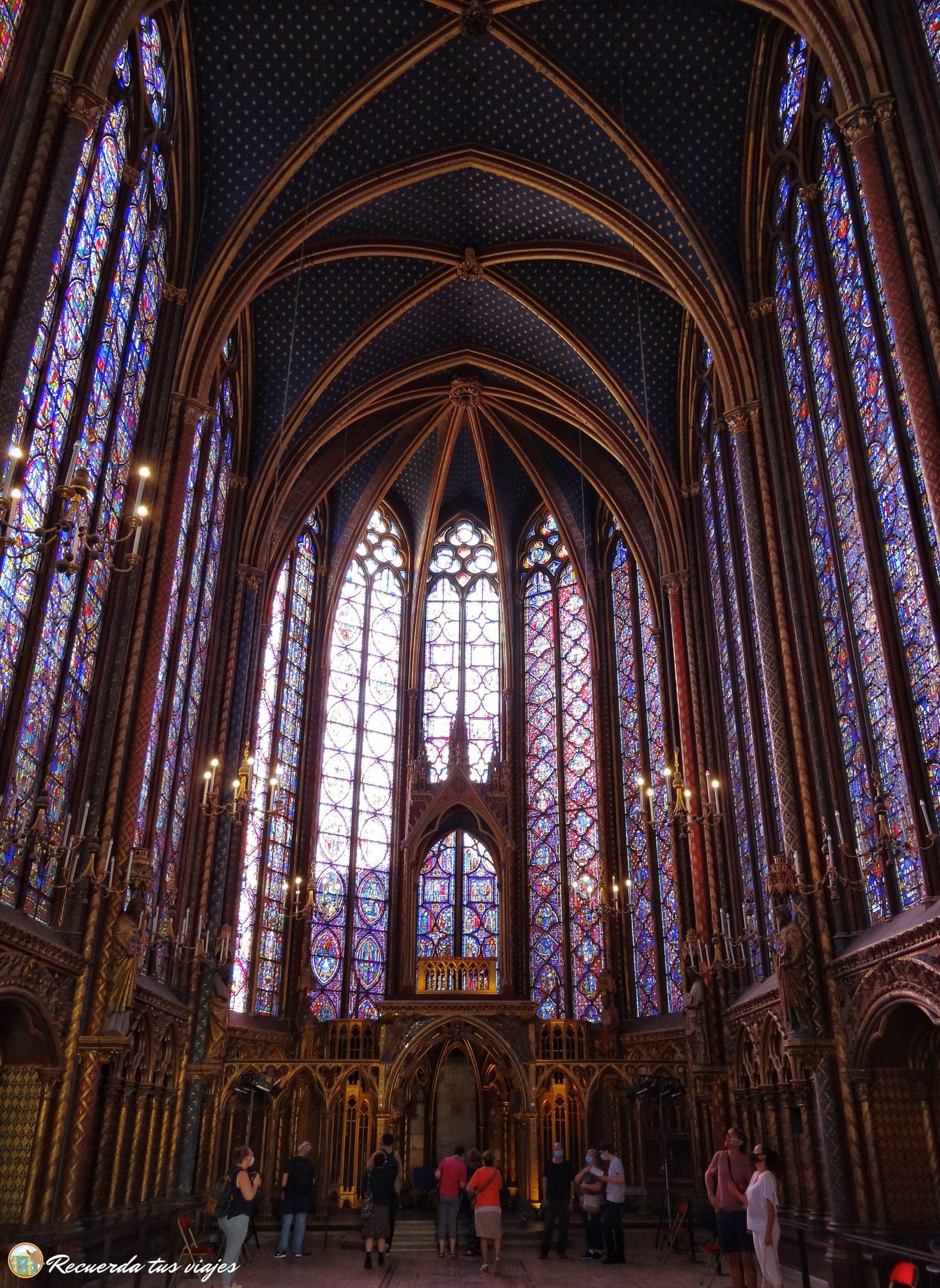 Qué ver en París - Saint Chapelle