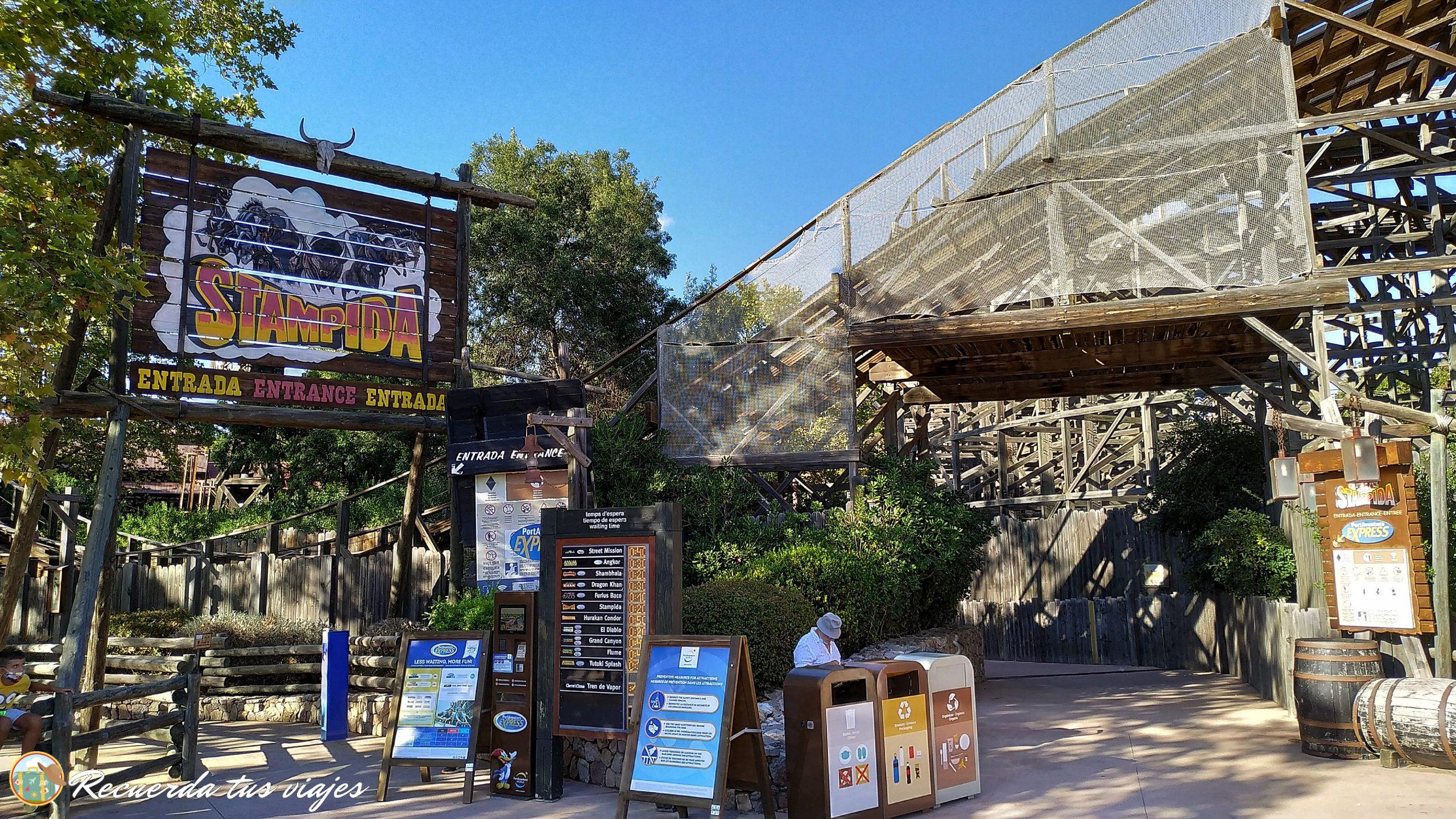 Qué ver en PortAventura - Stampida