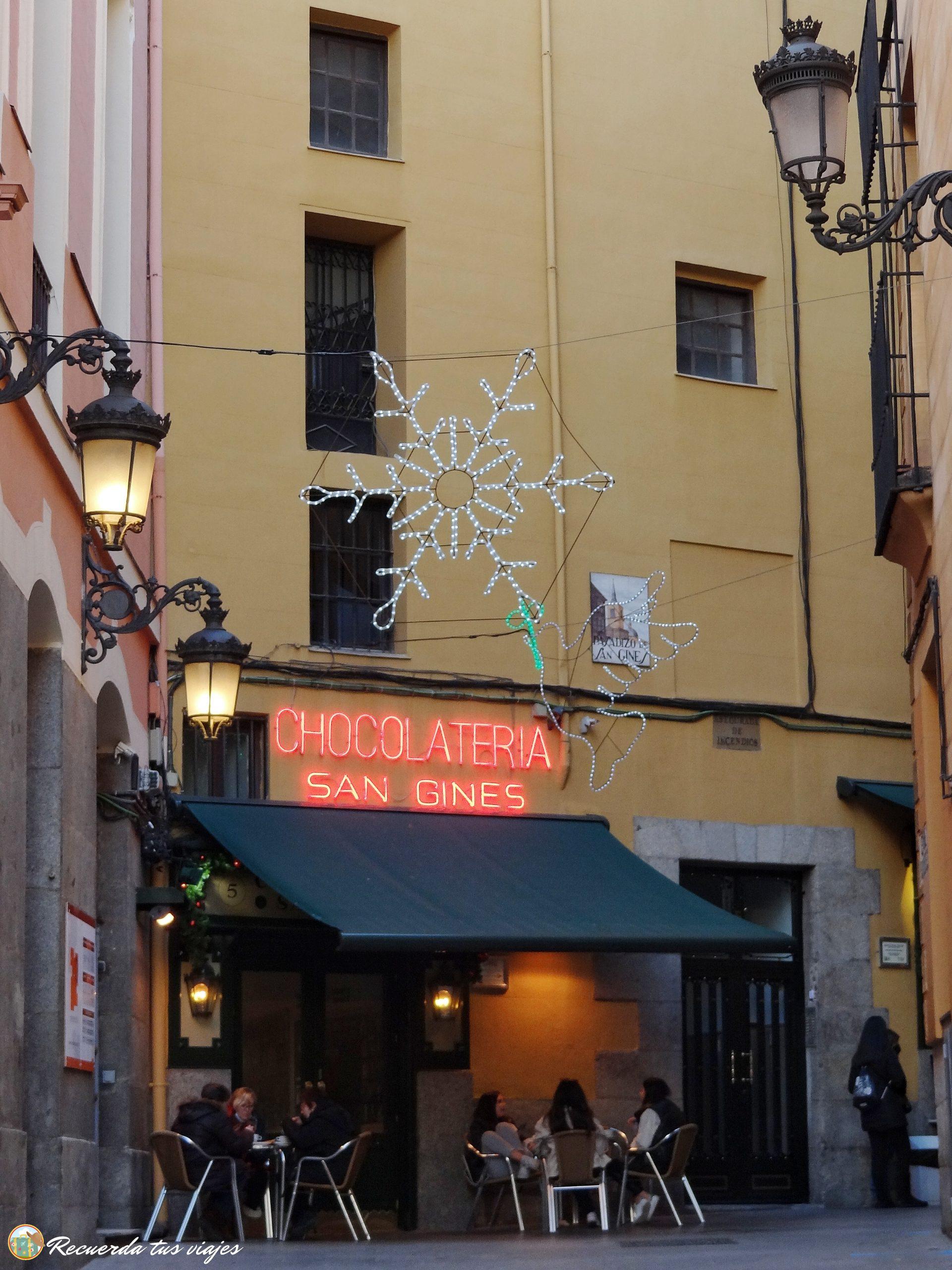 Chocolatería San Ginés