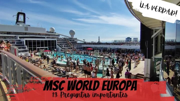 Preguntas frecuentes MSC World Europa