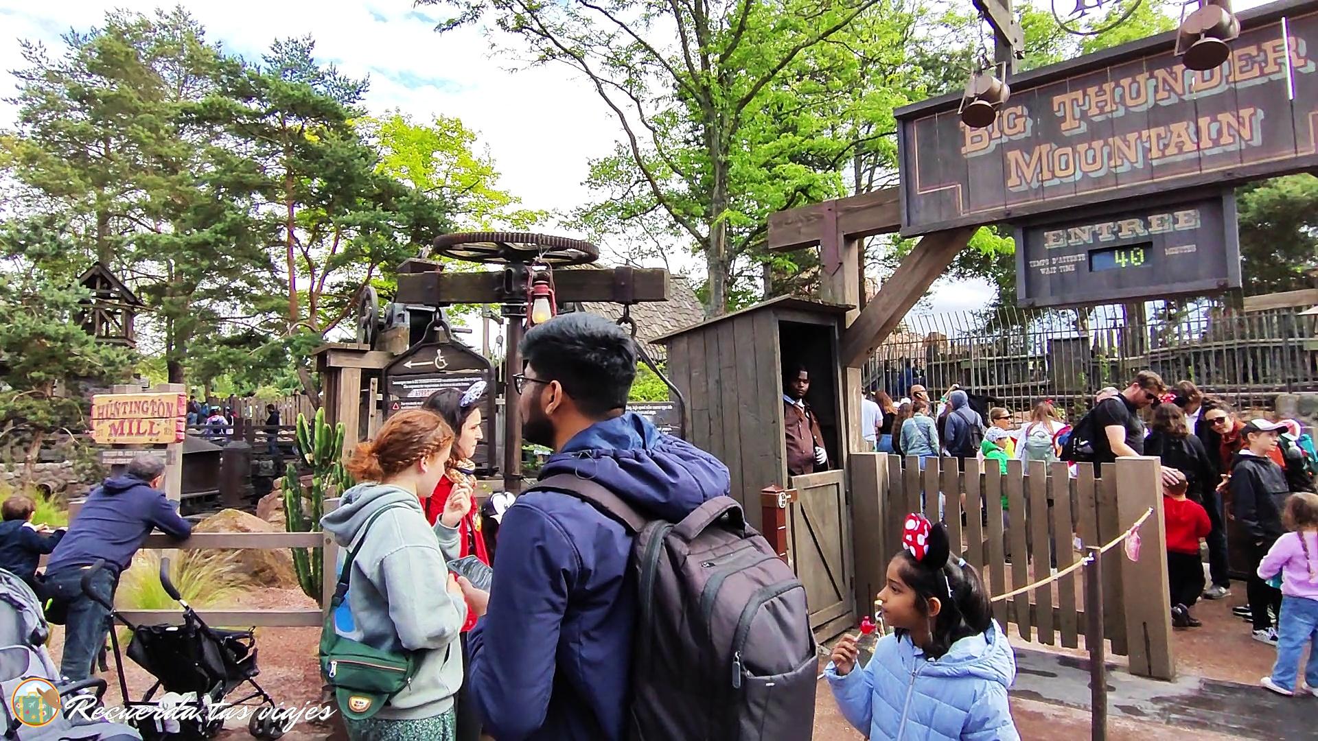 Entrada de Big Thunder Mountain