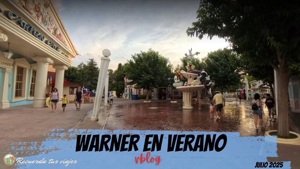 Nuestro día de verano en Parque Warner